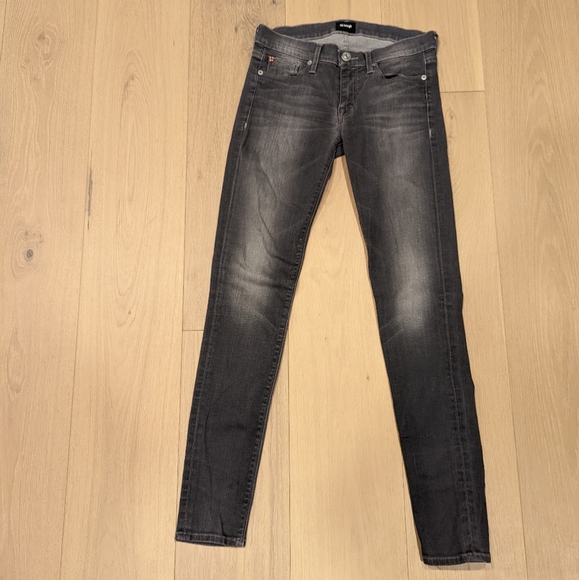 Hudson Gray Skinny Jeans Lowrise - Picture 2 of 9